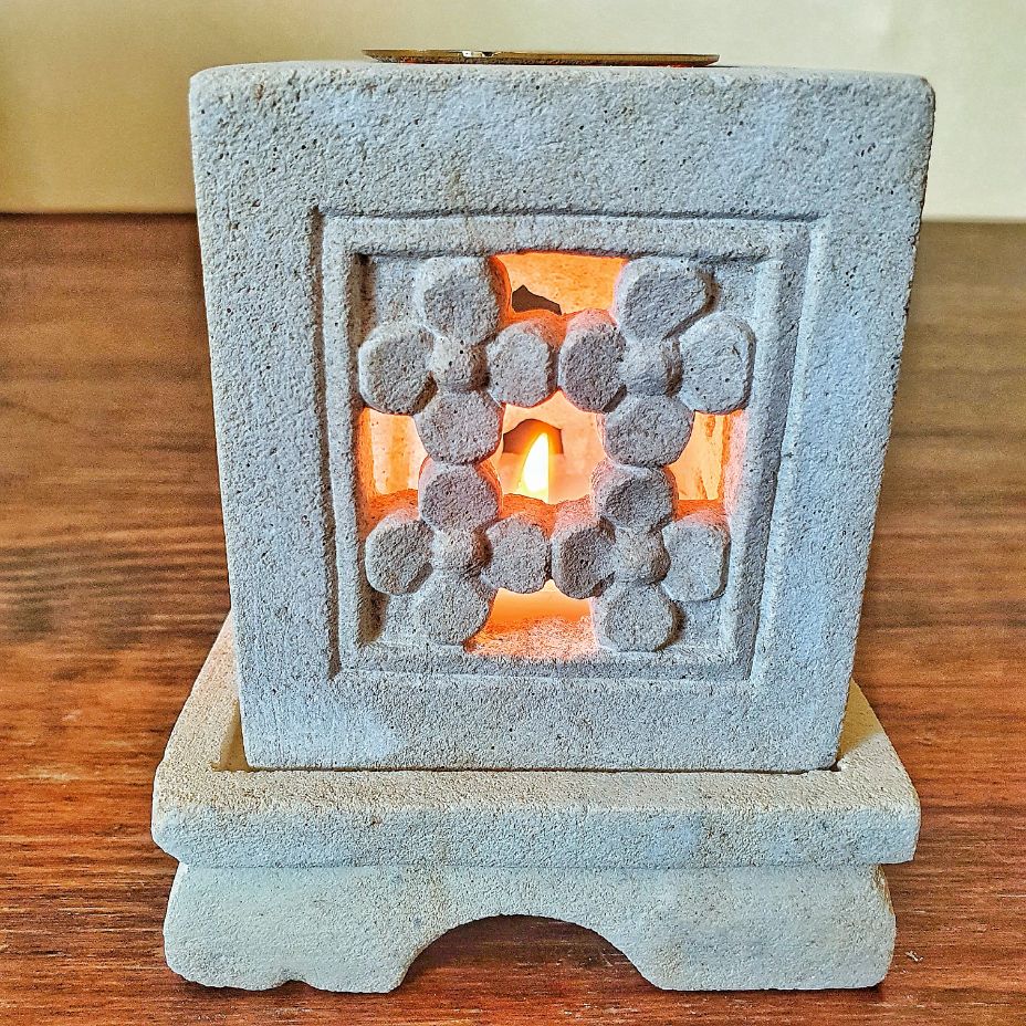 Difusor e Luminária em Arenito