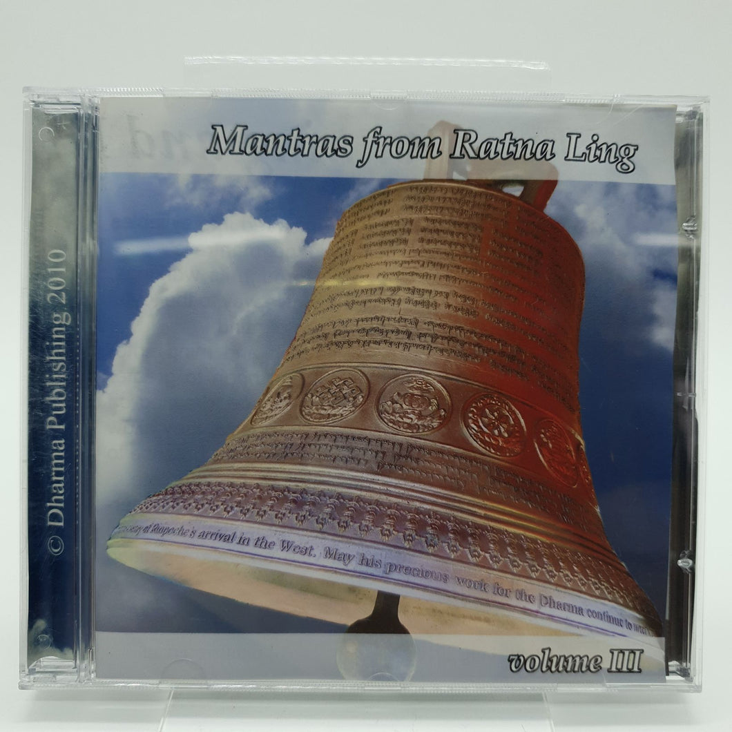 CD MANTRAS FROM RATNA LING VOL III